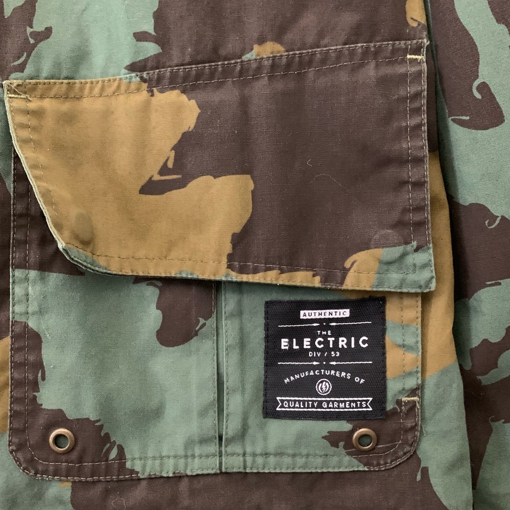 Electric Utility Jacket – Camouflage | Veste utilitaire | Taille M - Picture 2 of 8